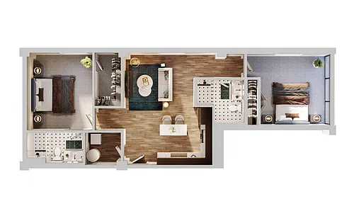 Floor plan B6
