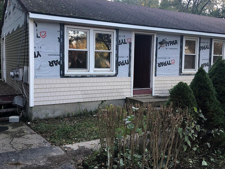 Before siding was complete