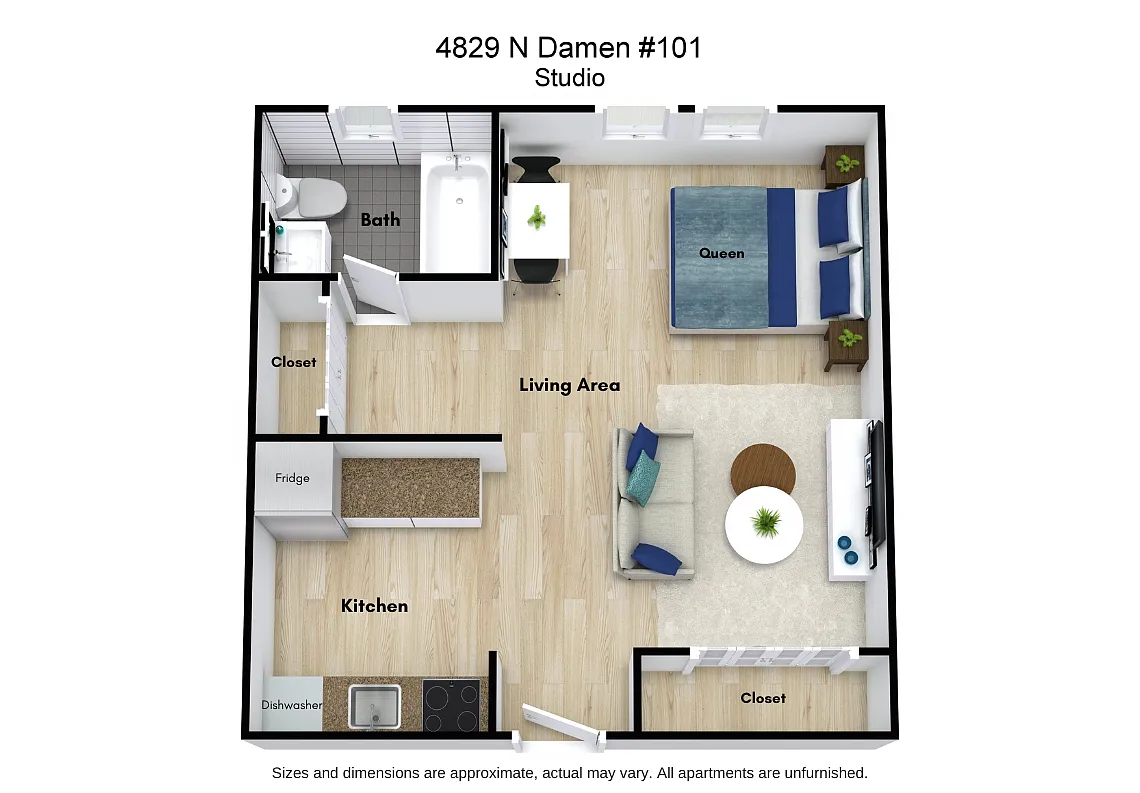 Floor plan Studio
