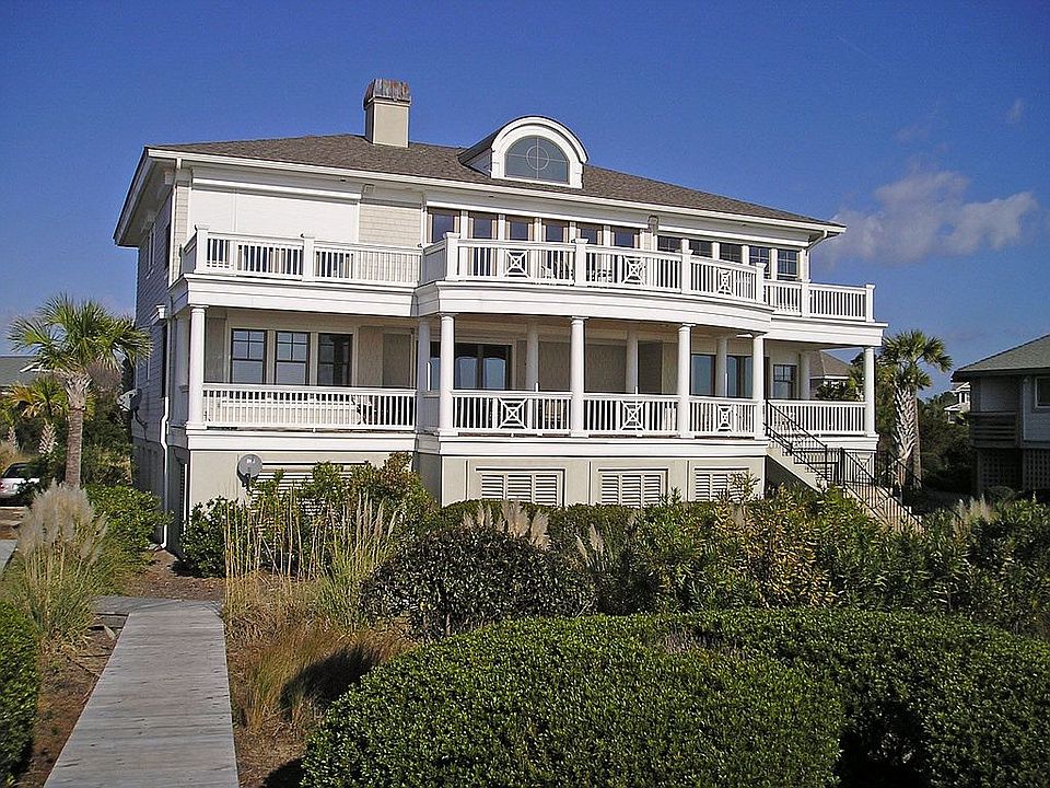 View of home from beach