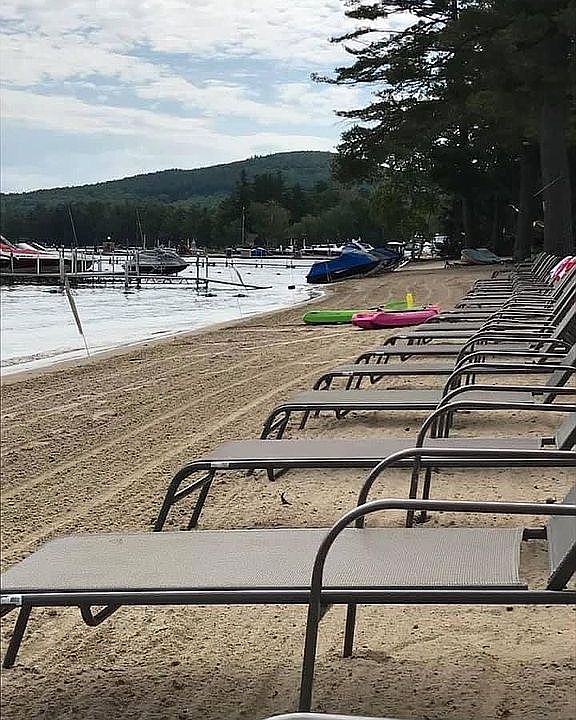 Sandy Beach Lake Winni