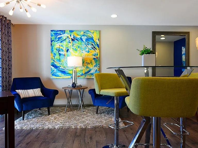 Business Center & Coffee Bar in Clubhouse