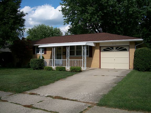 Covered front porch
