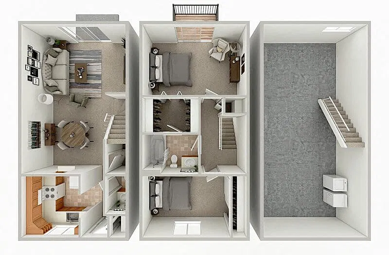 Floor plan The Silver Pine