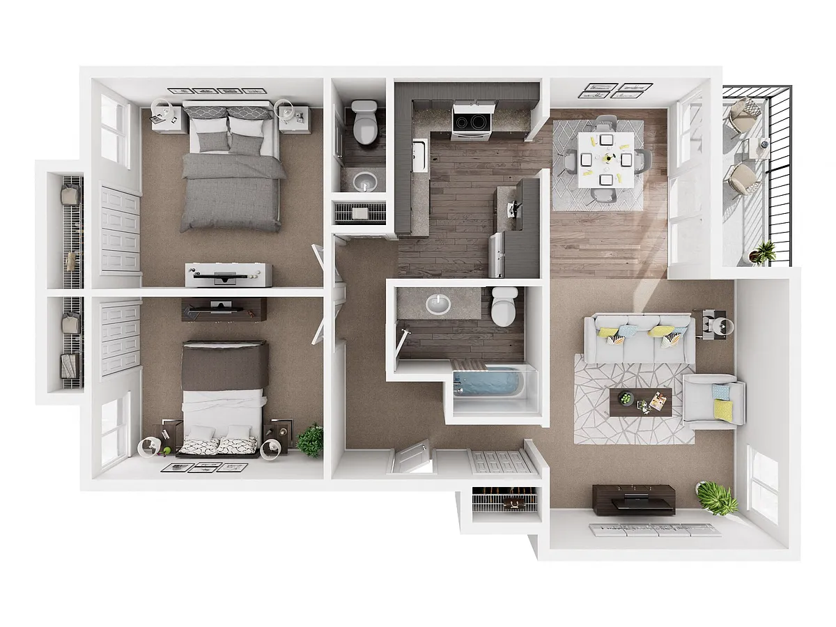 Floor plan Fisher