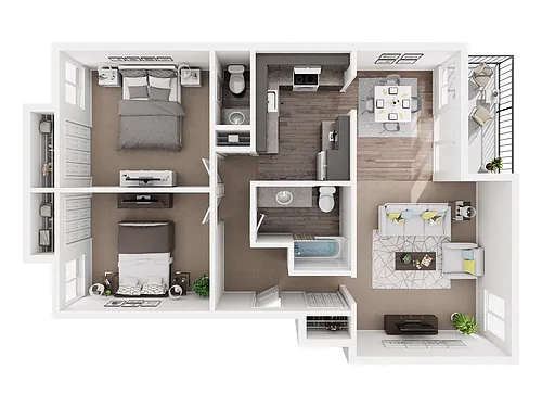 Floor plan Fisher