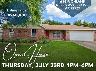 686 Richland Creek Ave, Elkins, AR 72727