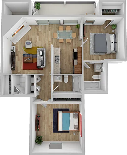 Floor plan B-2