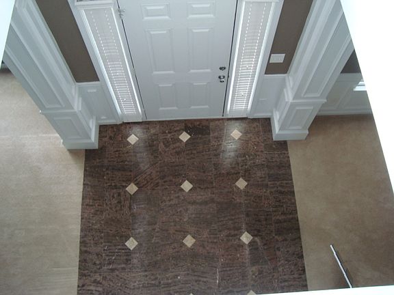 Marble foyer
