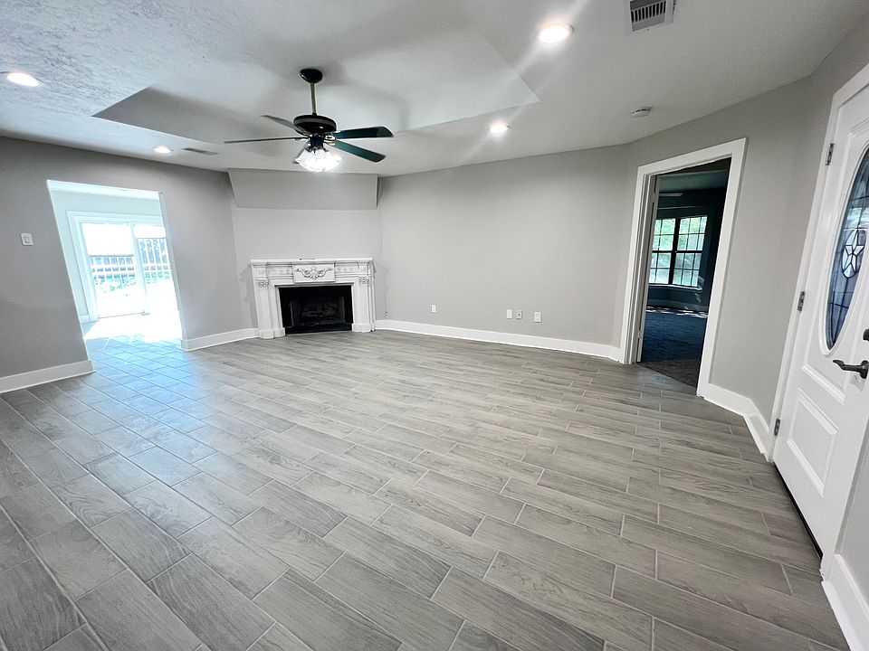 Living Room view (newly upgraded floors and paint)