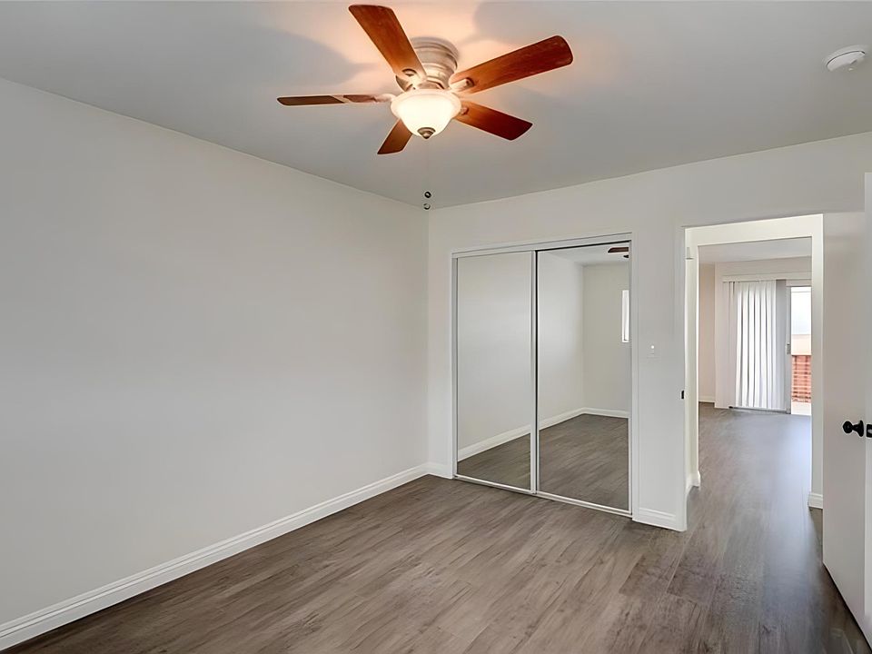 One of the two bedrooms