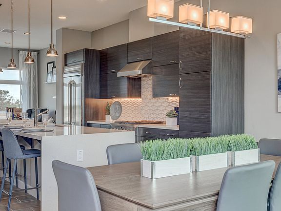 Dining area adjacent to kitchen