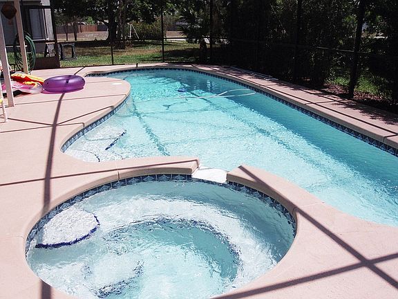 heated pool and spa