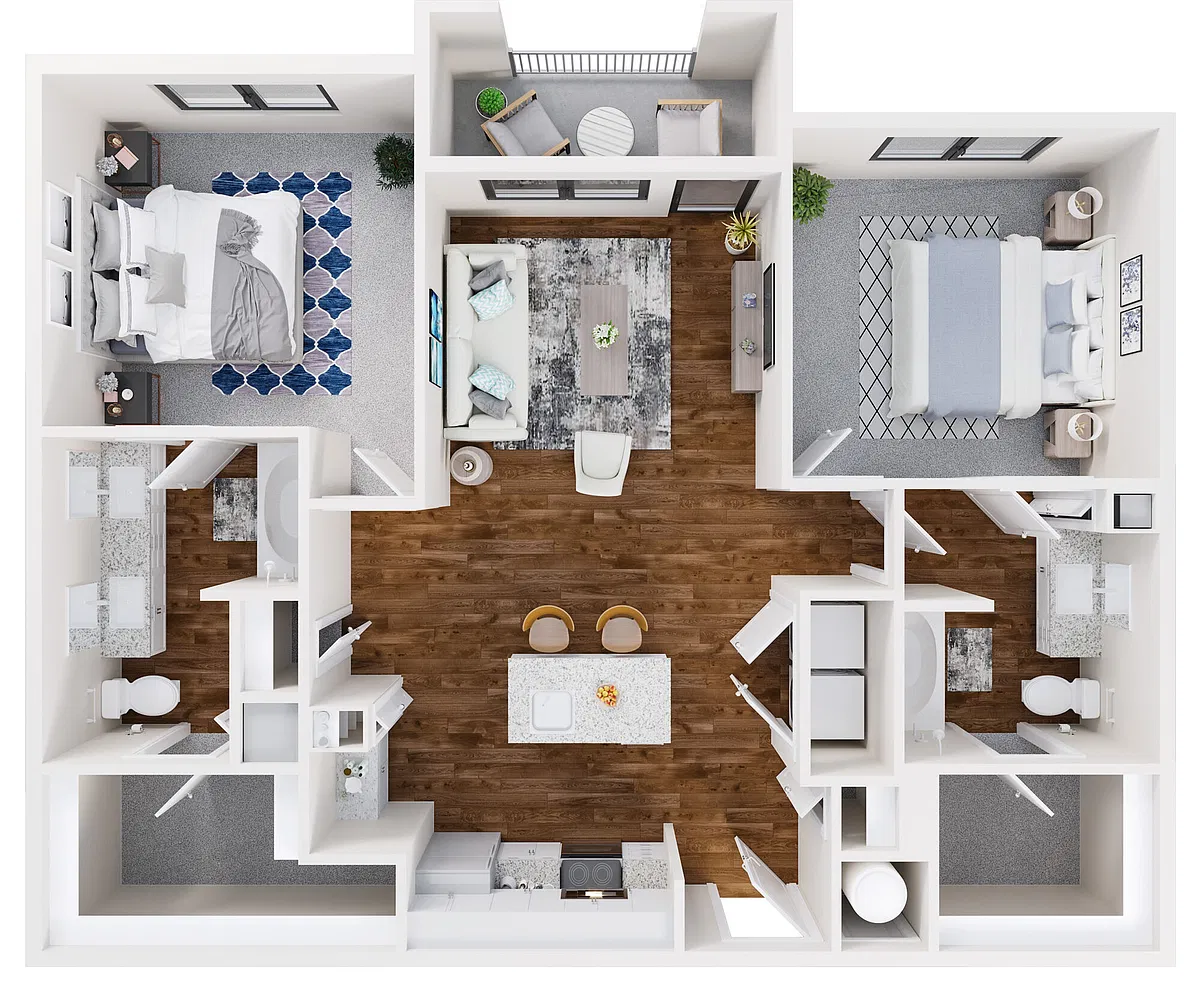 Floor plan B3