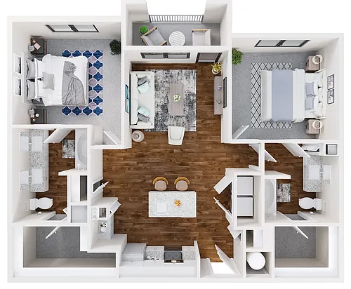 Floor plan B3