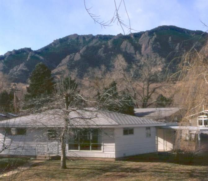 View of Flatirons