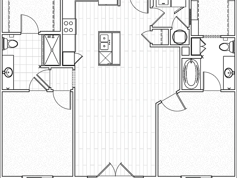 Two-Bedroom Apartment C3 Floor Plan Two-Bedroom Apartment C3 Floor Plan