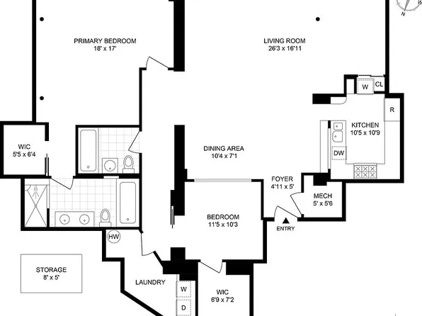 52 Thomas St APT 4C, New York, NY 10013