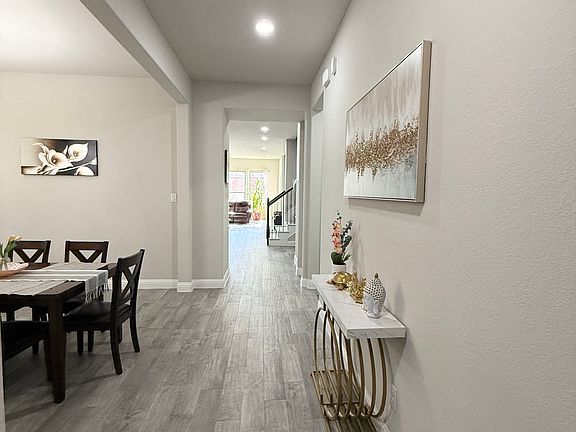 Looking from front door