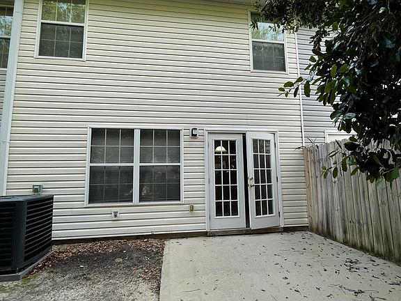 rear patio