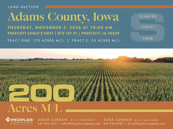150th Street & County Hwy #H24, Prescott, IA 50859