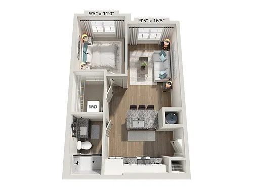 Floor plan A1A