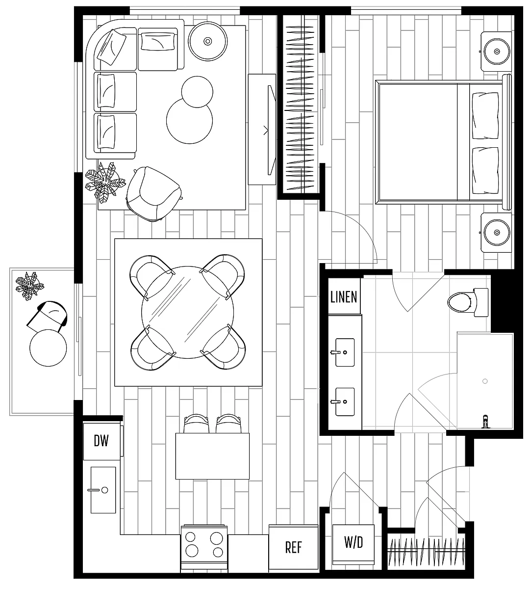 Floor plan A FIVE