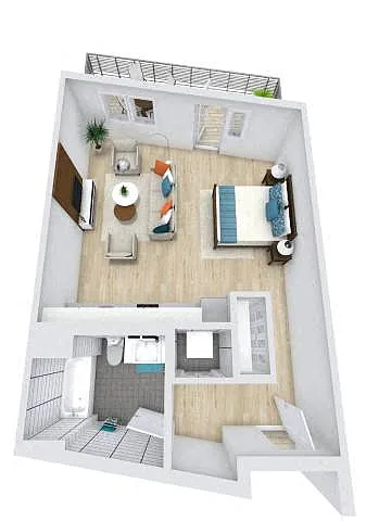 Floor plan Alameda