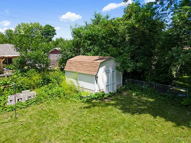 back yard shed