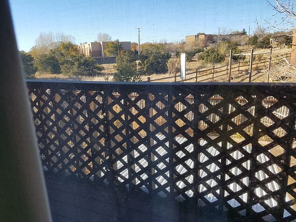 View from balcony in master bedroom