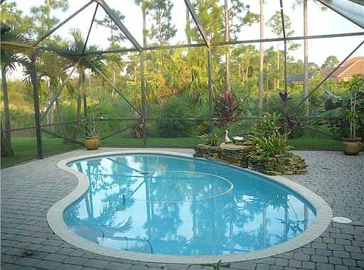 
          Pool with waterfall
