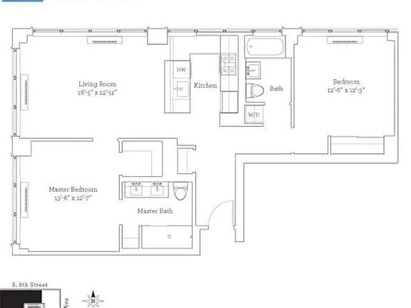 2nd image of 424 Bedford Ave APT 19A