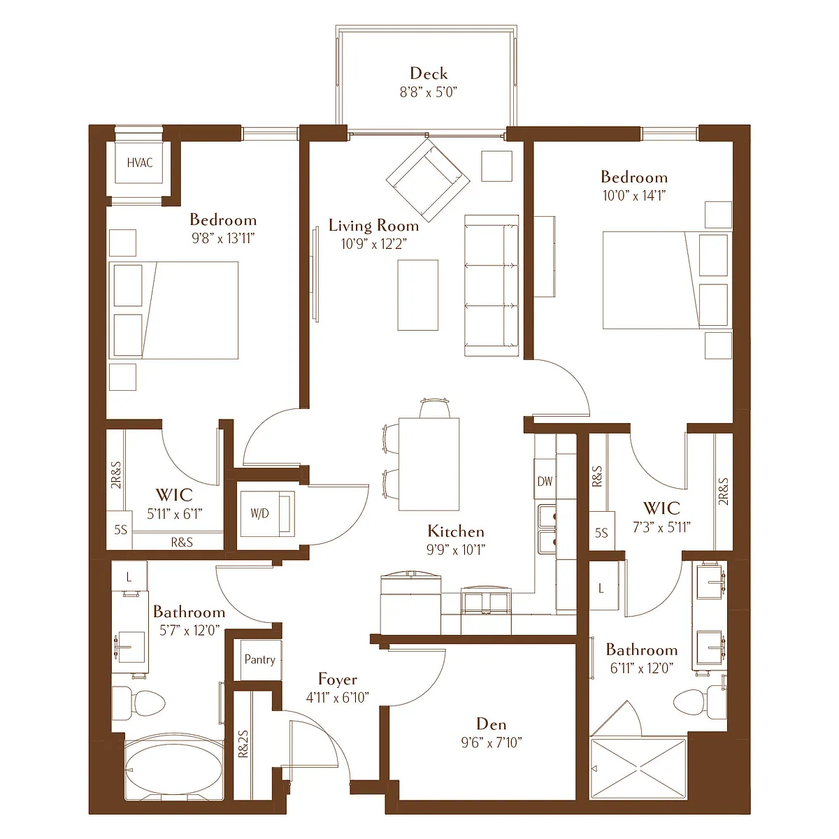 Floor plan Skylight