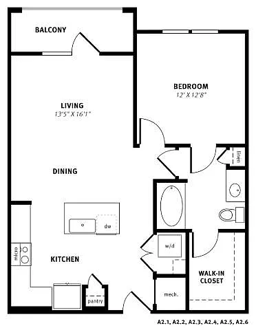 Floor plan A2