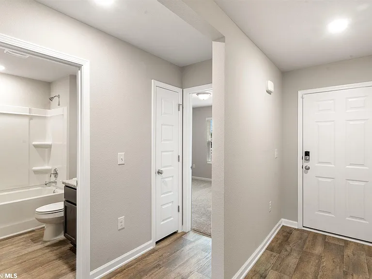 Foyer looking into Guest Suite
