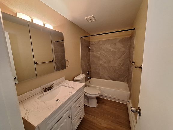 Bathroom has been completely renovated.