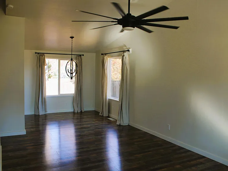 Lots of natural light