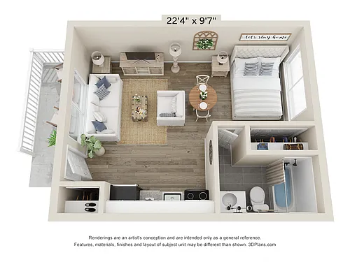 Floor plan Lily Renovated