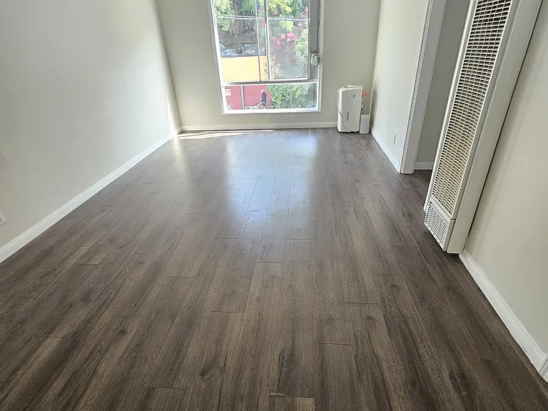 Living Room, second floor view of trees.
