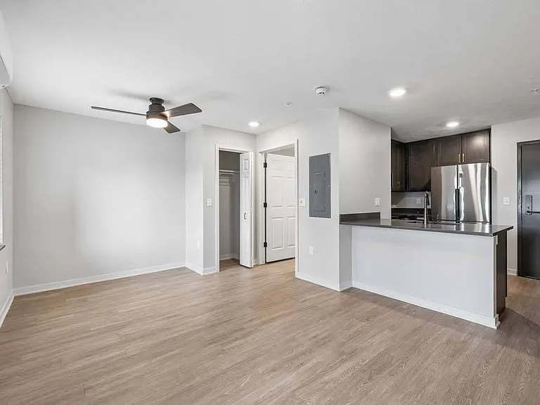 An open-concept layout seamlessly blends comfortable living and contemporary design for effortless everyday living.