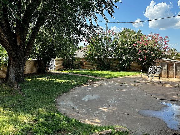 Back yard view