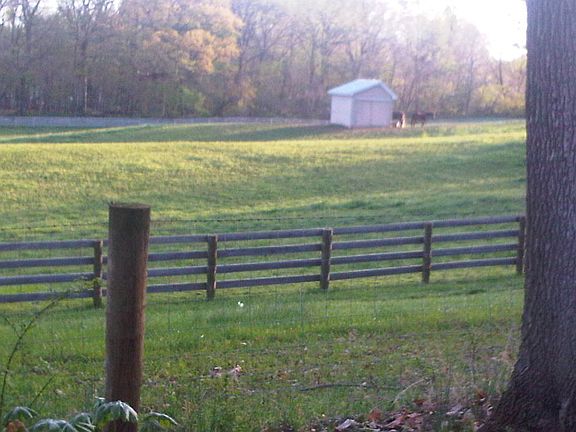 View from rear of home