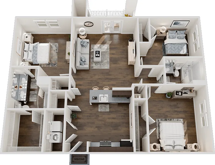Clarendon Floorplan Diagram