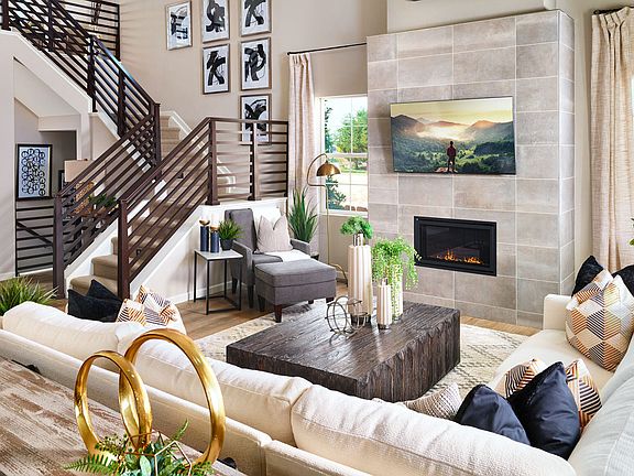 Example of Plan 3503 Great Room