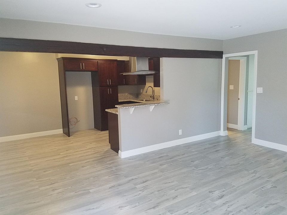 New kitchen and living space.