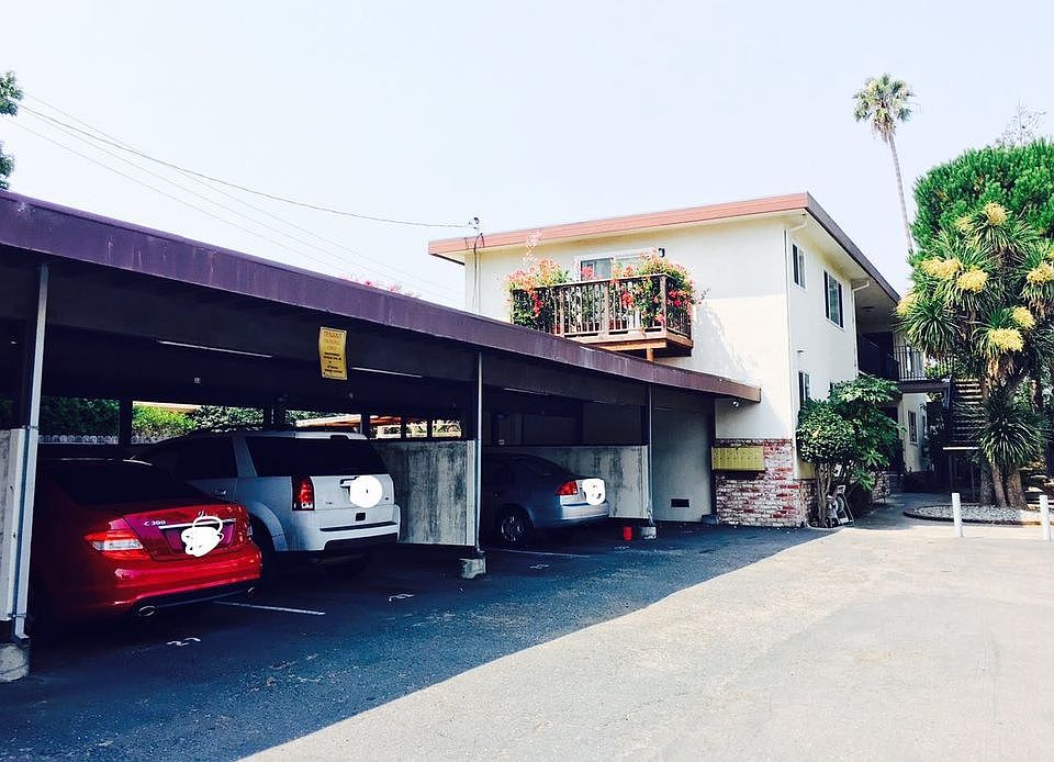 One assigned carport parking