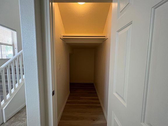 Under the stairs storage closet