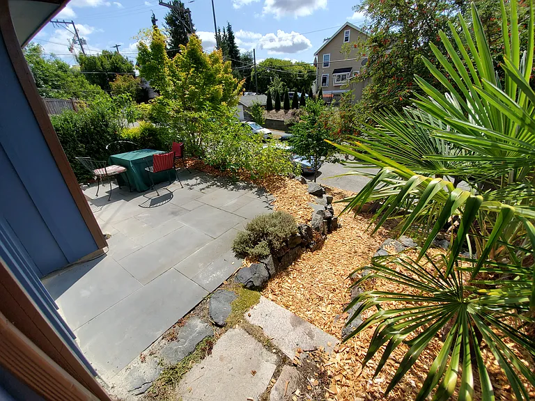 Patio and Gardening Area