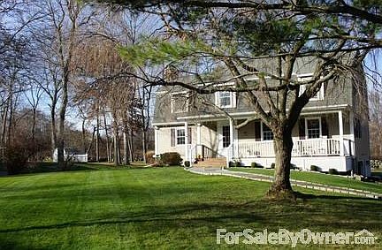 Front of the house from the driveway