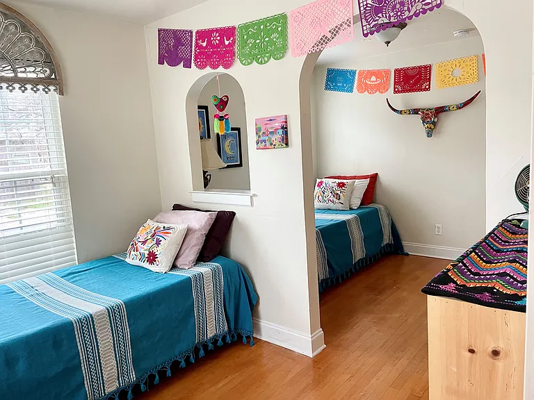 Bedroom two, perfect for his/hers offices